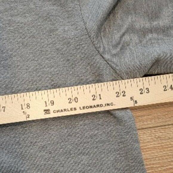 Soma Weekend Sweater Crew Pullover Blouse Combo Sz Large Gray White - Picture 10 of 11